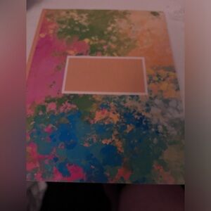 Colorful monthly to do list planner